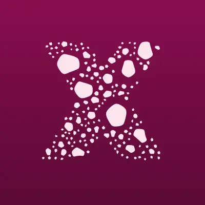 XNAIL, магазин косметики, лого-визитка